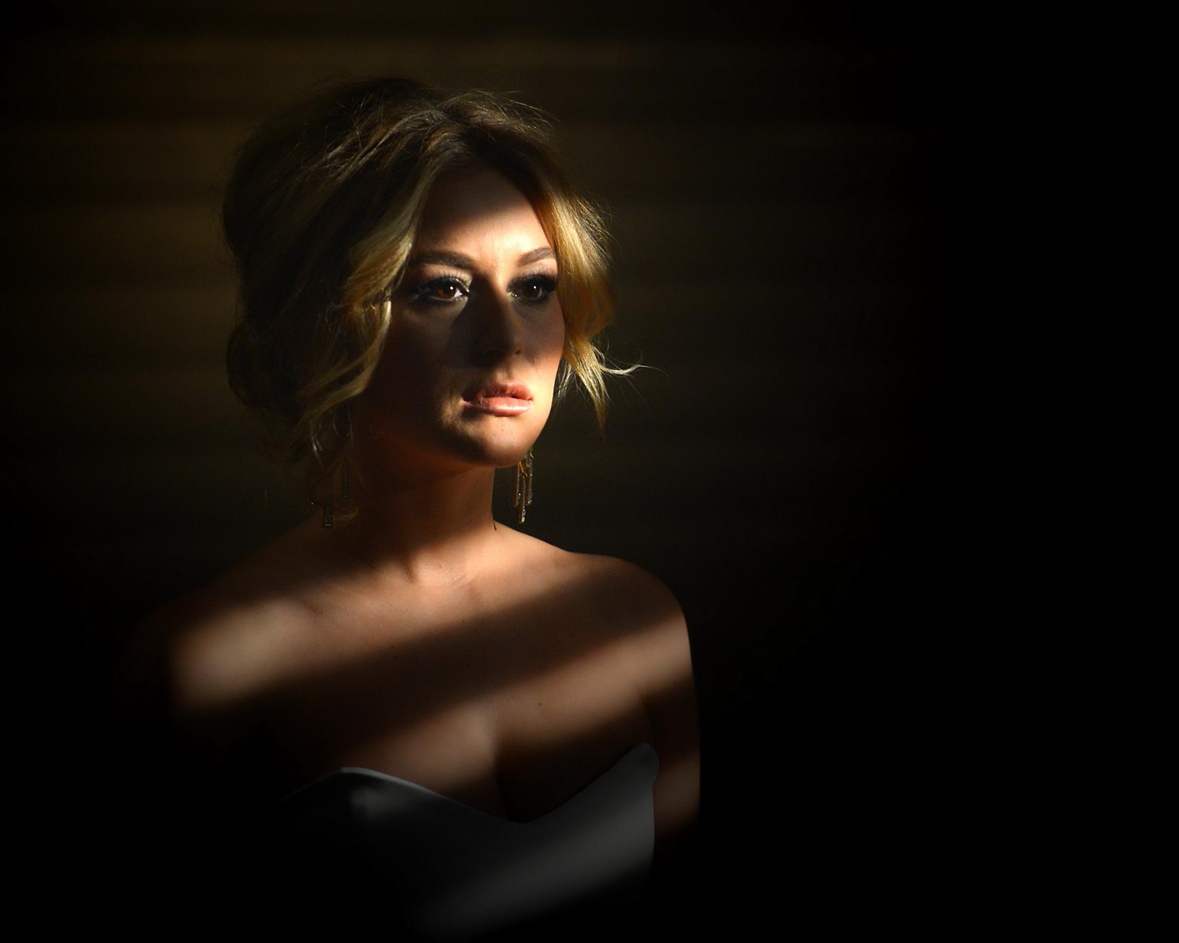 16P Alexa Vega showing huge cleavage on the set of Adrian Vera's 'He Don't Know' mus