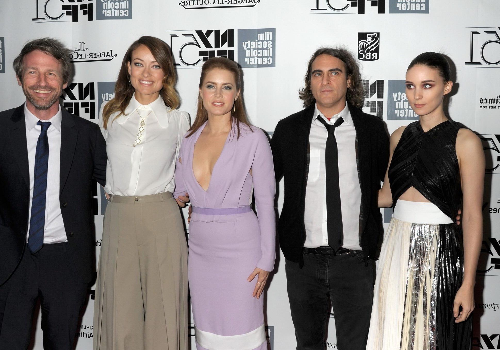 16P Amy Adams showing huge cleavage for the closing night gala presentation of 'Her'
