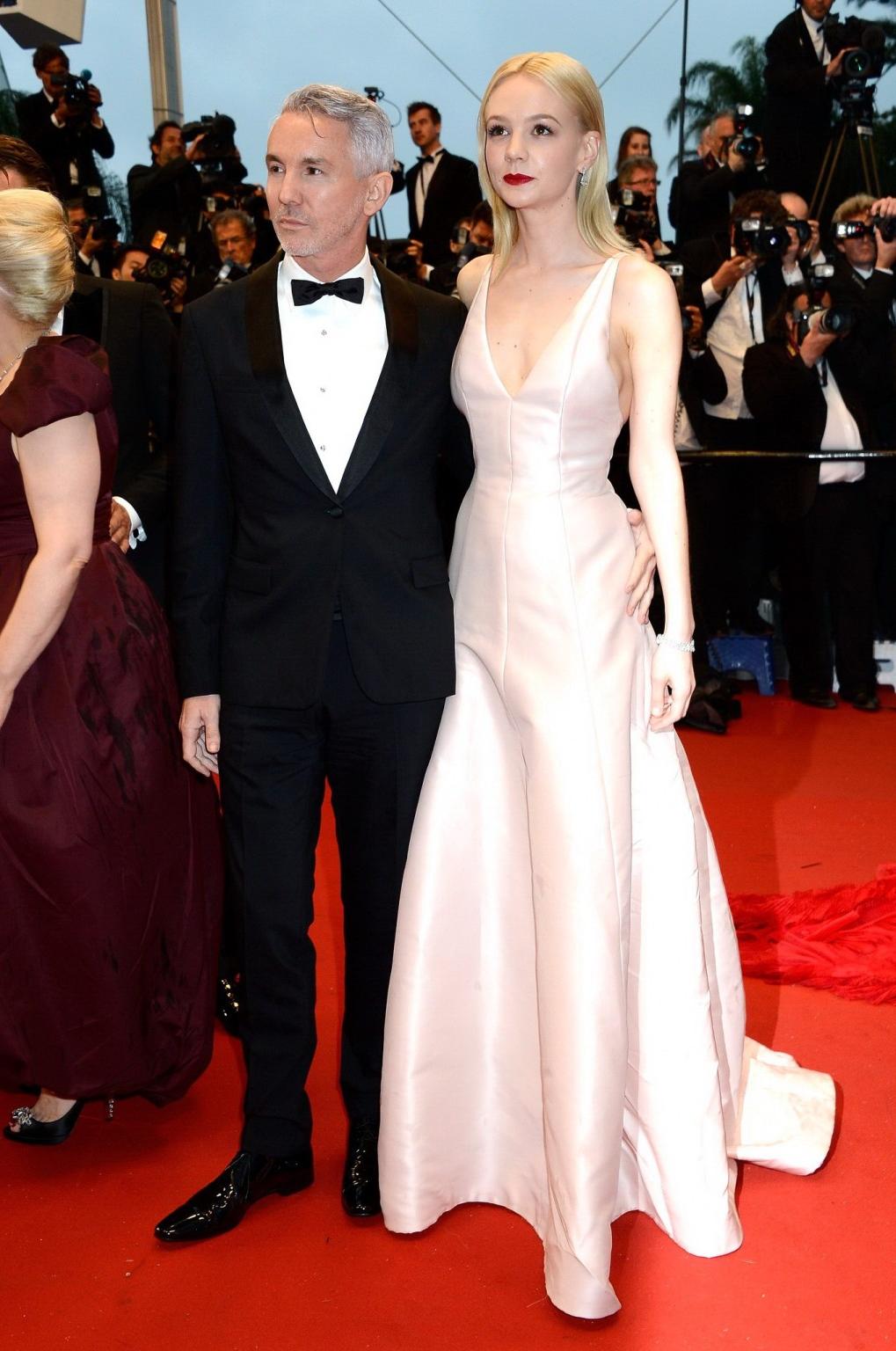 16P Busty Carey Mulligan showing side boob  cleavage at the 66th annual Cannes Film 