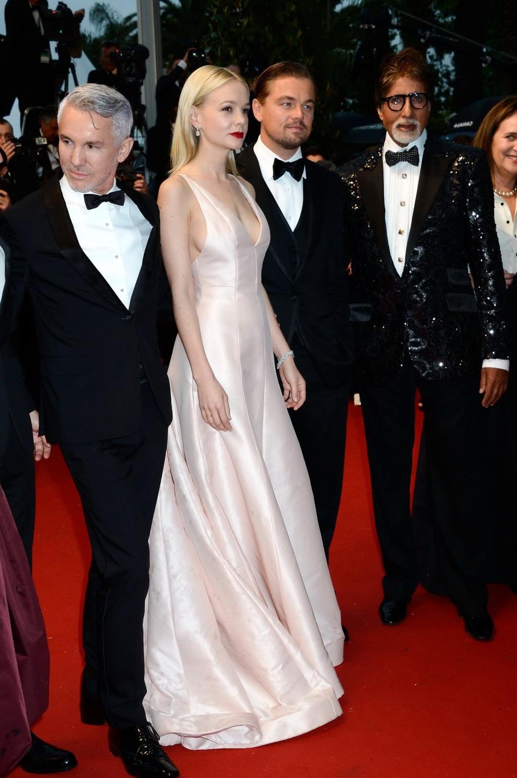 16P Busty Carey Mulligan showing side boob  cleavage at the 66th annual Cannes Film 