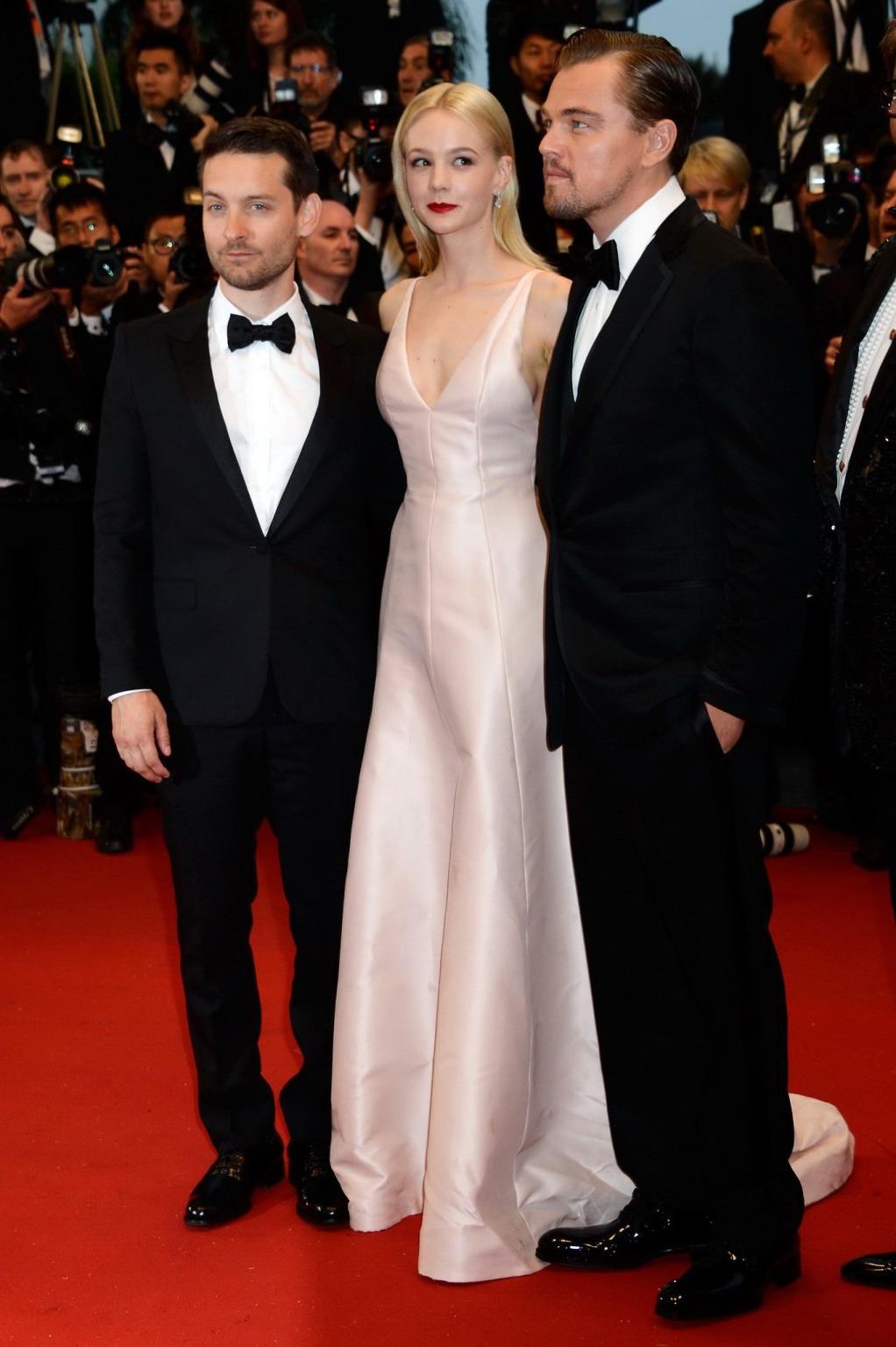 16P Busty Carey Mulligan showing side boob  cleavage at the 66th annual Cannes Film 