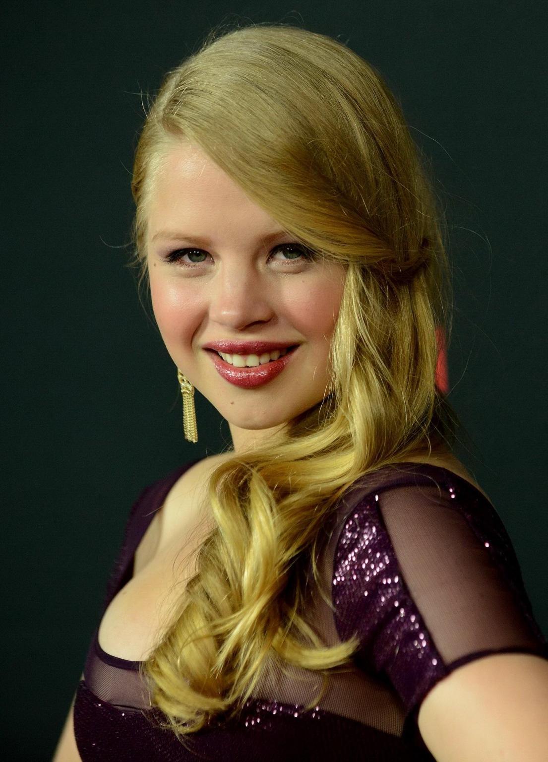 16P Sofia Vassilieva showing huge cleavage at the 'At Any Price' premiere in Hollywo