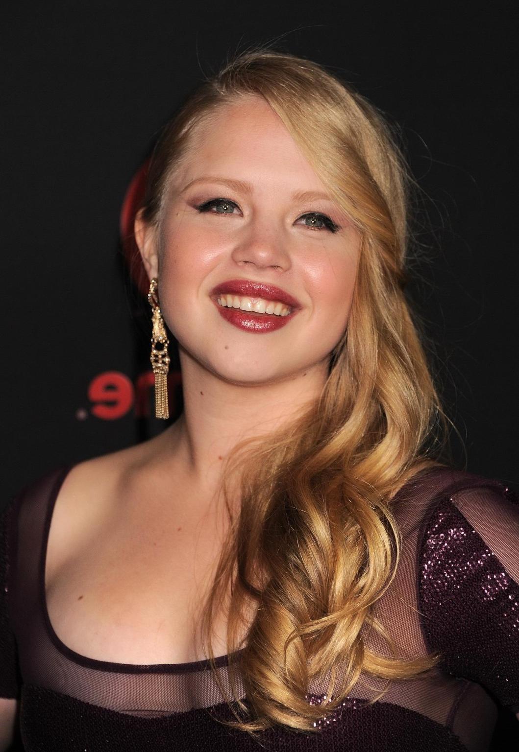 16P Sofia Vassilieva showing huge cleavage at the 'At Any Price' premiere in Hollywo