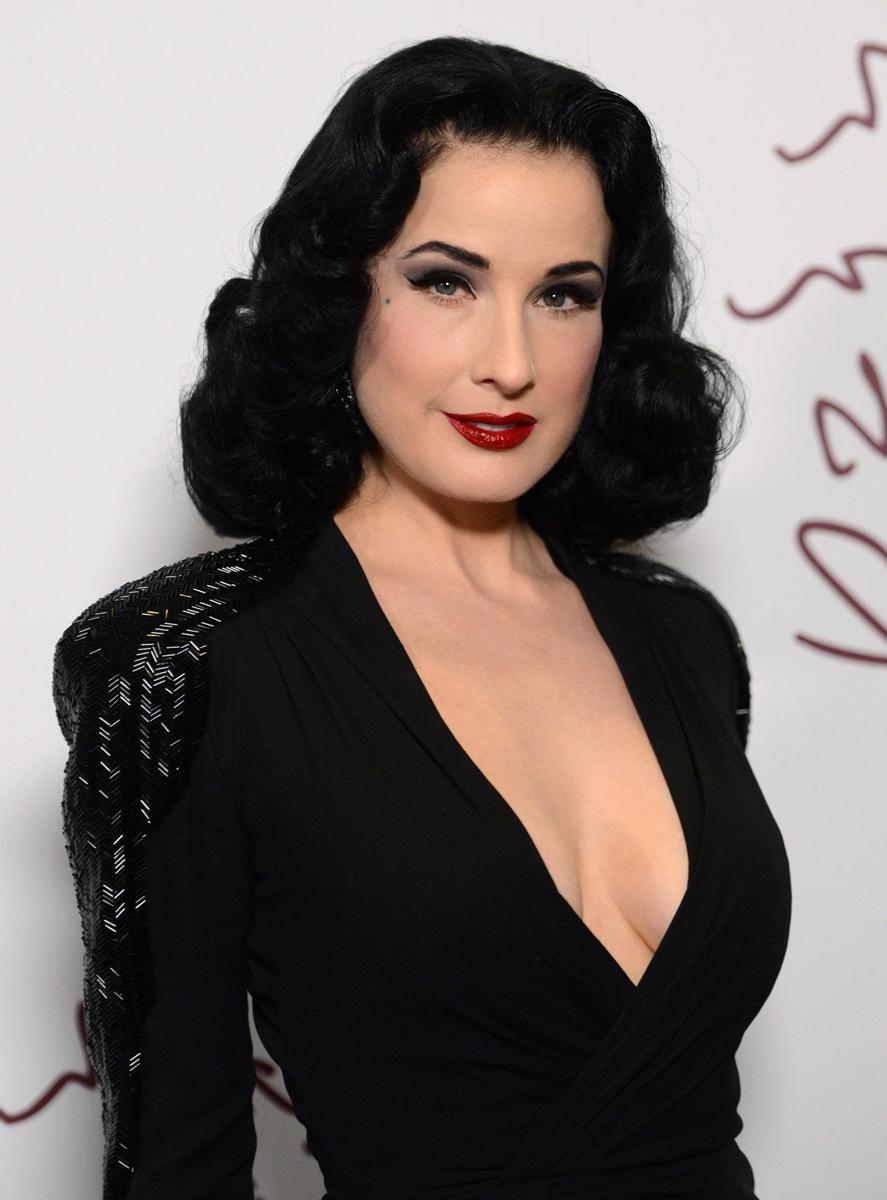 15P Dita von Teese at british fashion awards