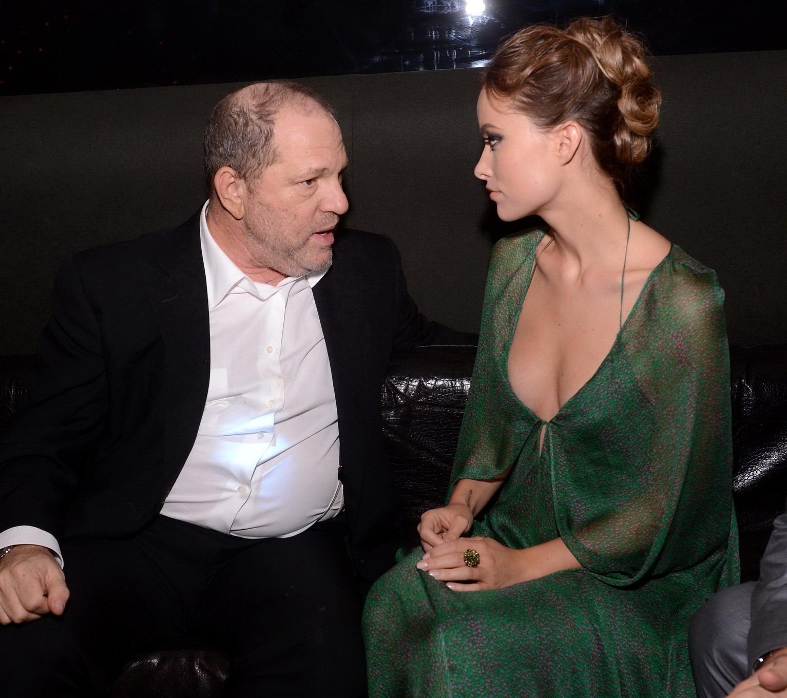 10P Olivia Wilde braless showing cleavage at the 'Butter' screening after party in N