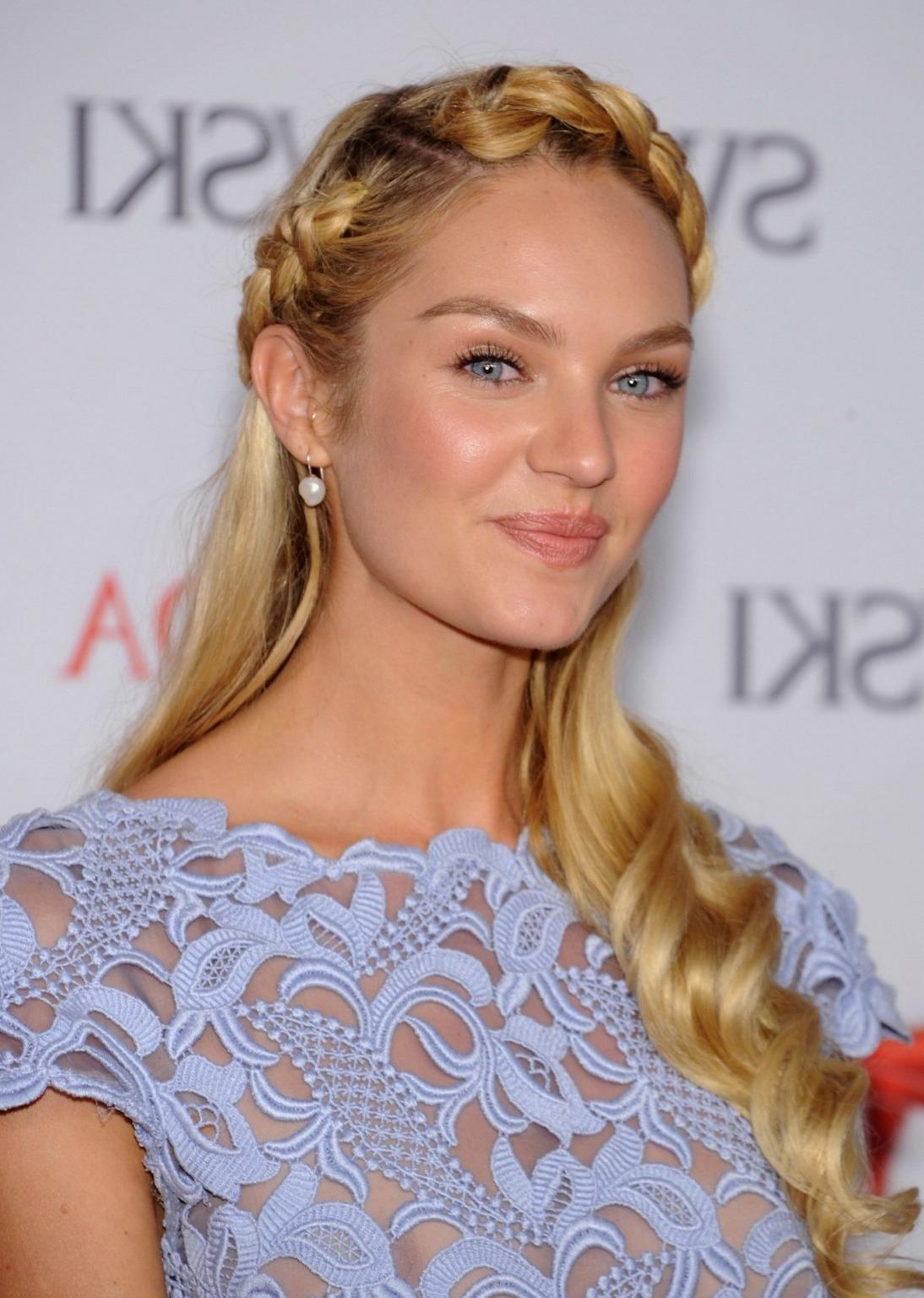 10P Candice Swanepoel showing off her boobs  ass in see through lace dress at 2012 C