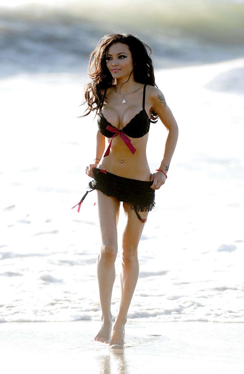 16P Tila Tequila showing her great body in bikini and nipple slip