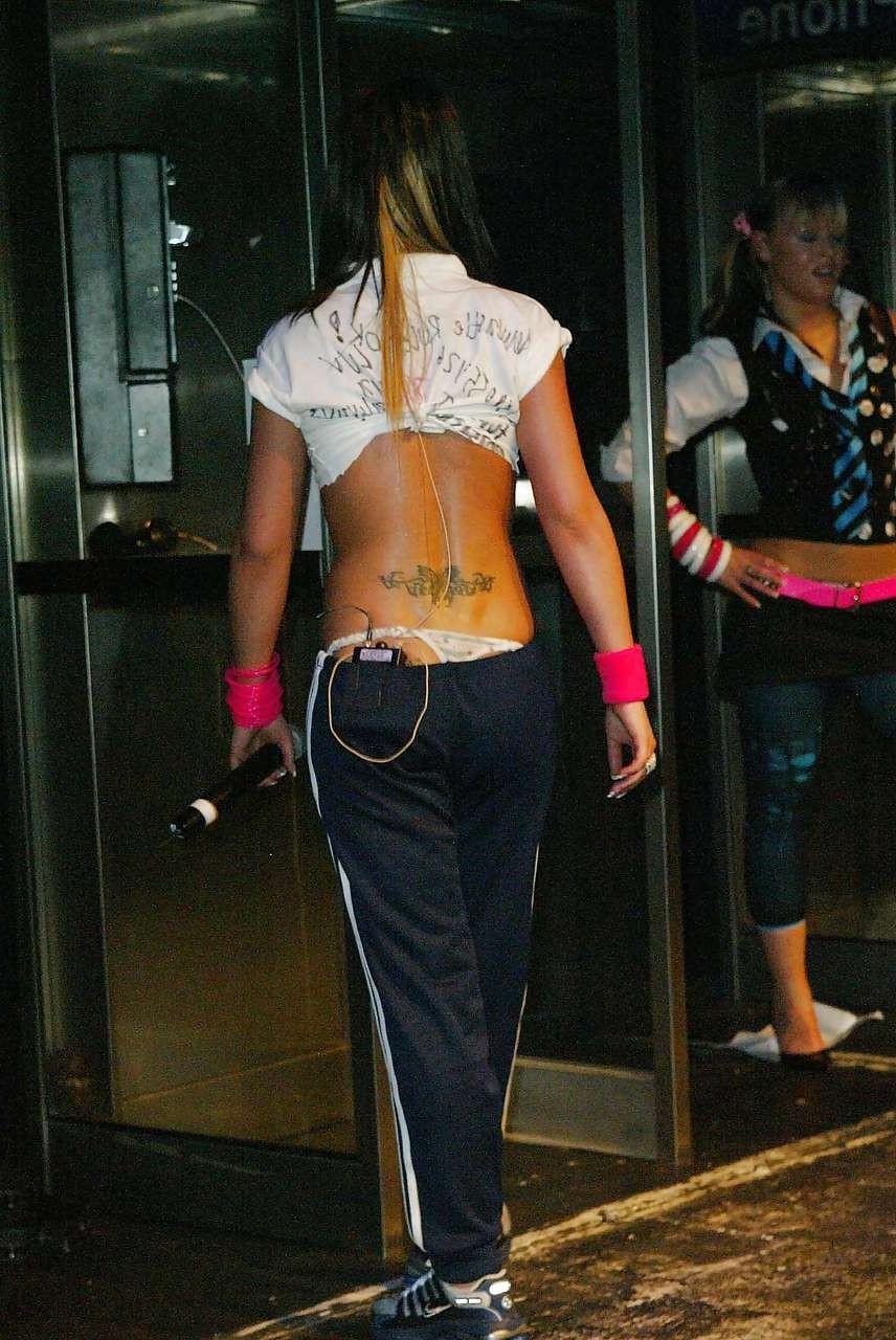 16P Cheryl Tweedy showing her nipple and thong and huge cleavage paparazzi pictures