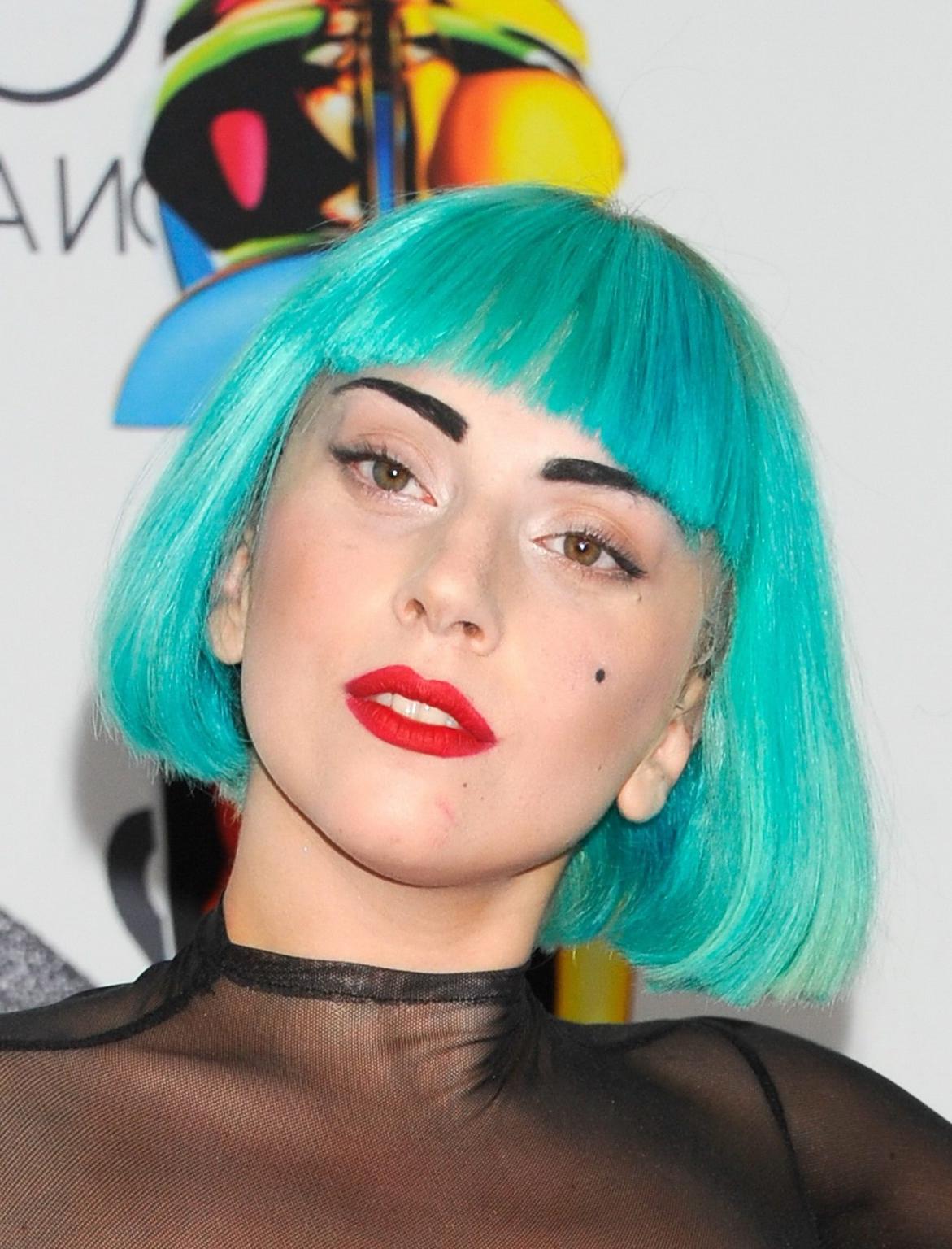 16P Lady Gaga nip slip at 2011 CFDA Fashion Awards in NYC