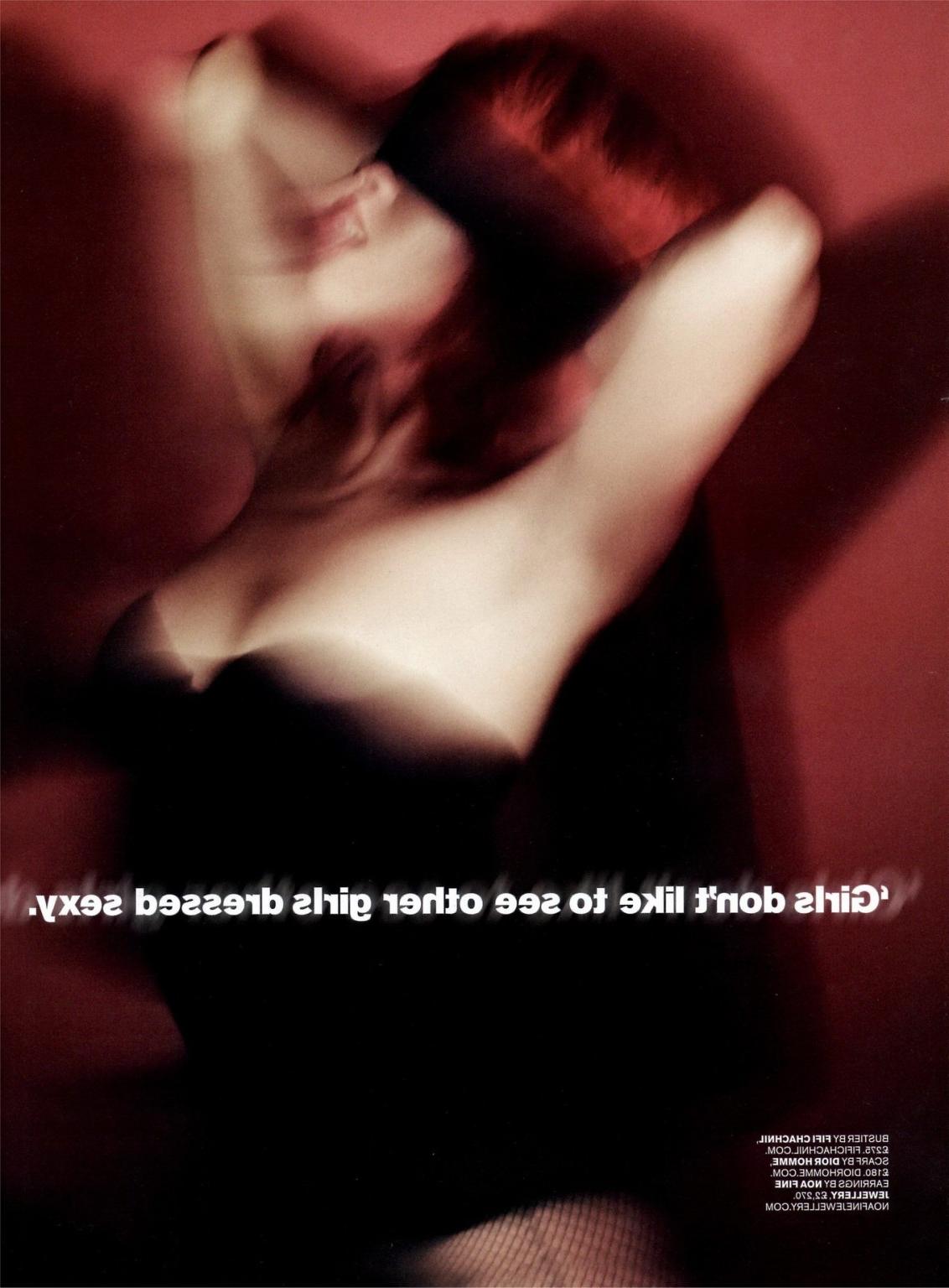 16P Rihanna sexy lingerie photoshoot for British GQ magazine January 2011 issue