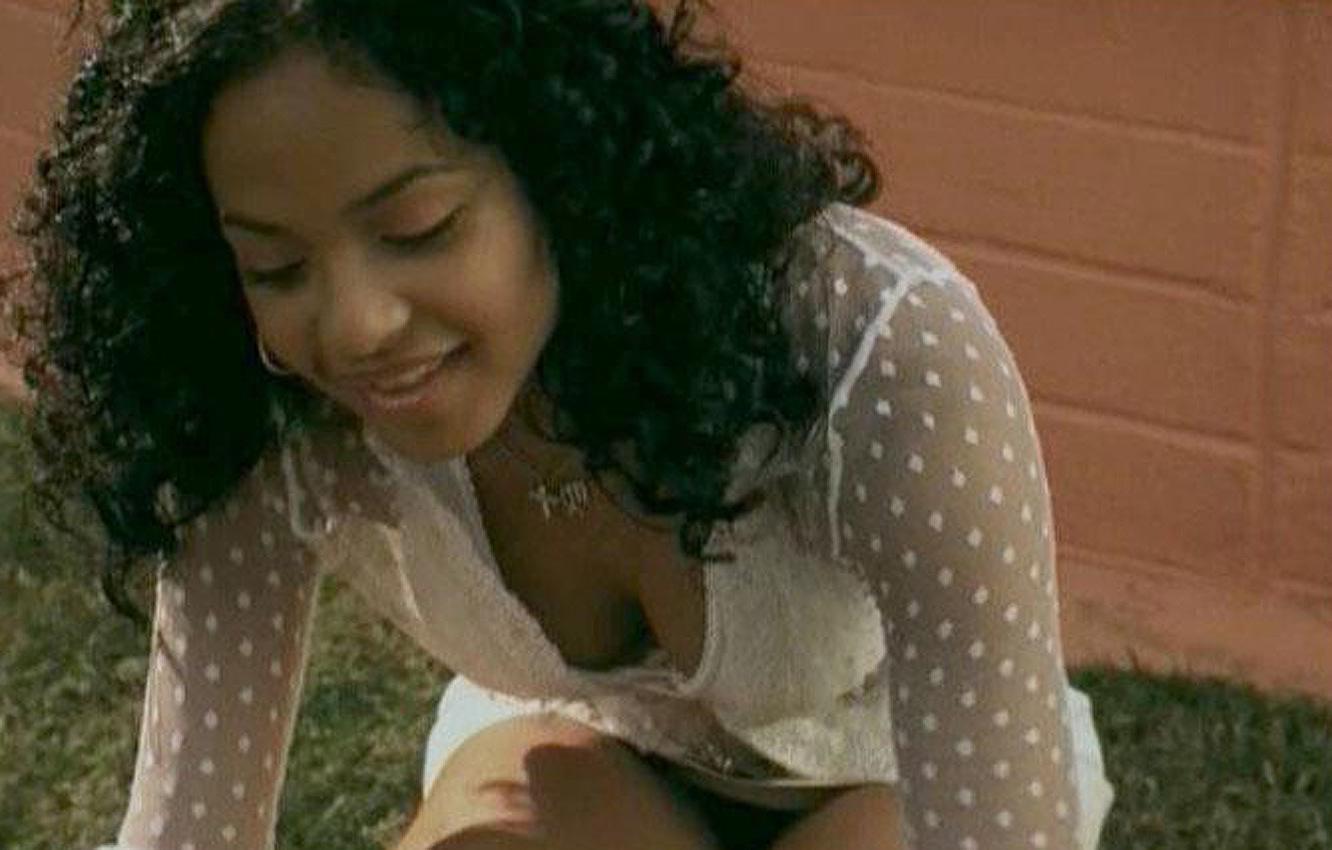 15P Christina Milian upskirt pussy in public