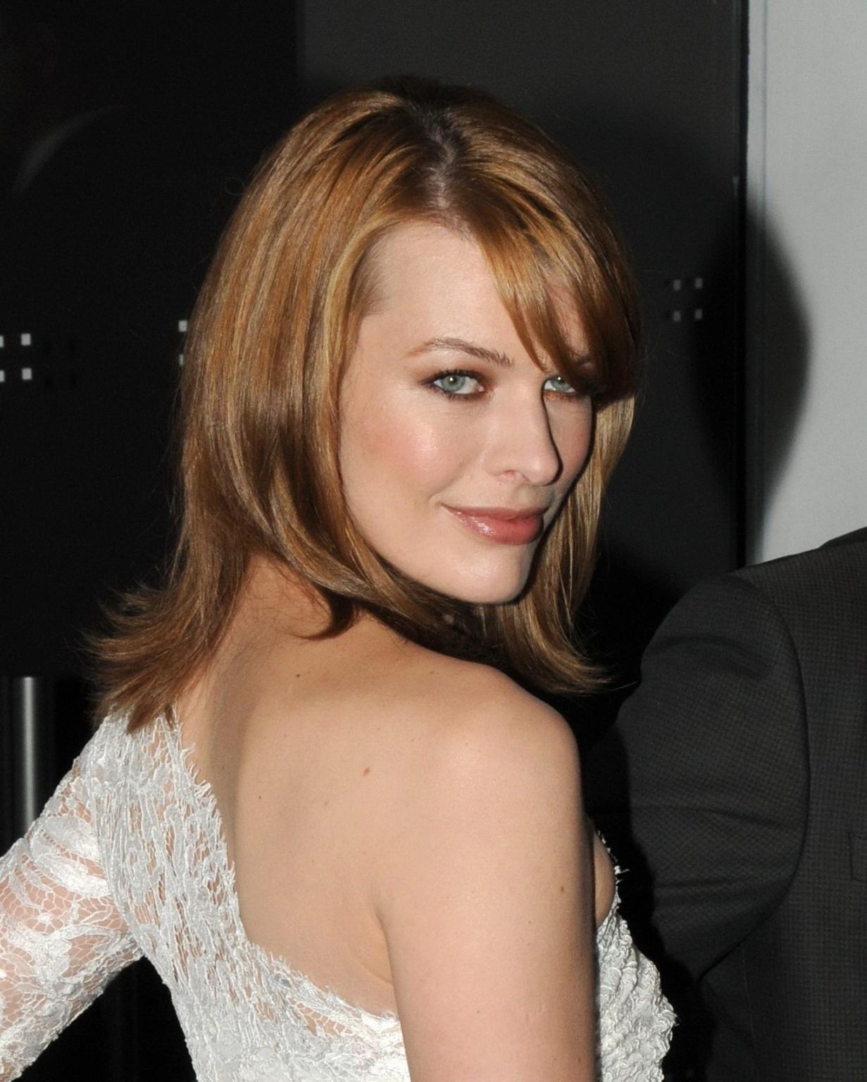 16P Milla Jovovich leggy wearing  tiny white lace dress at the 'Stone' premiere in N