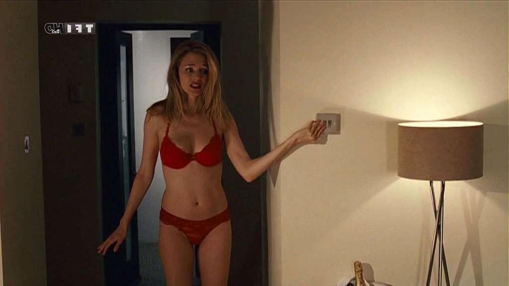 10P Heather Graham looking very sexy in underwear and showing her big tits