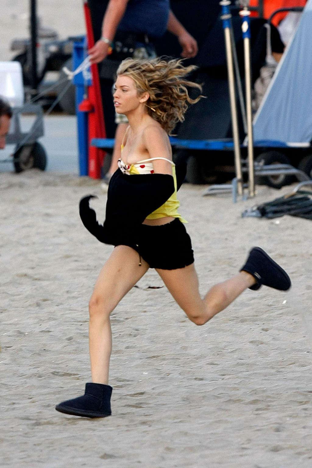 13P AnnaLynne McCord sexy and hot upskirt and nipple slip photos