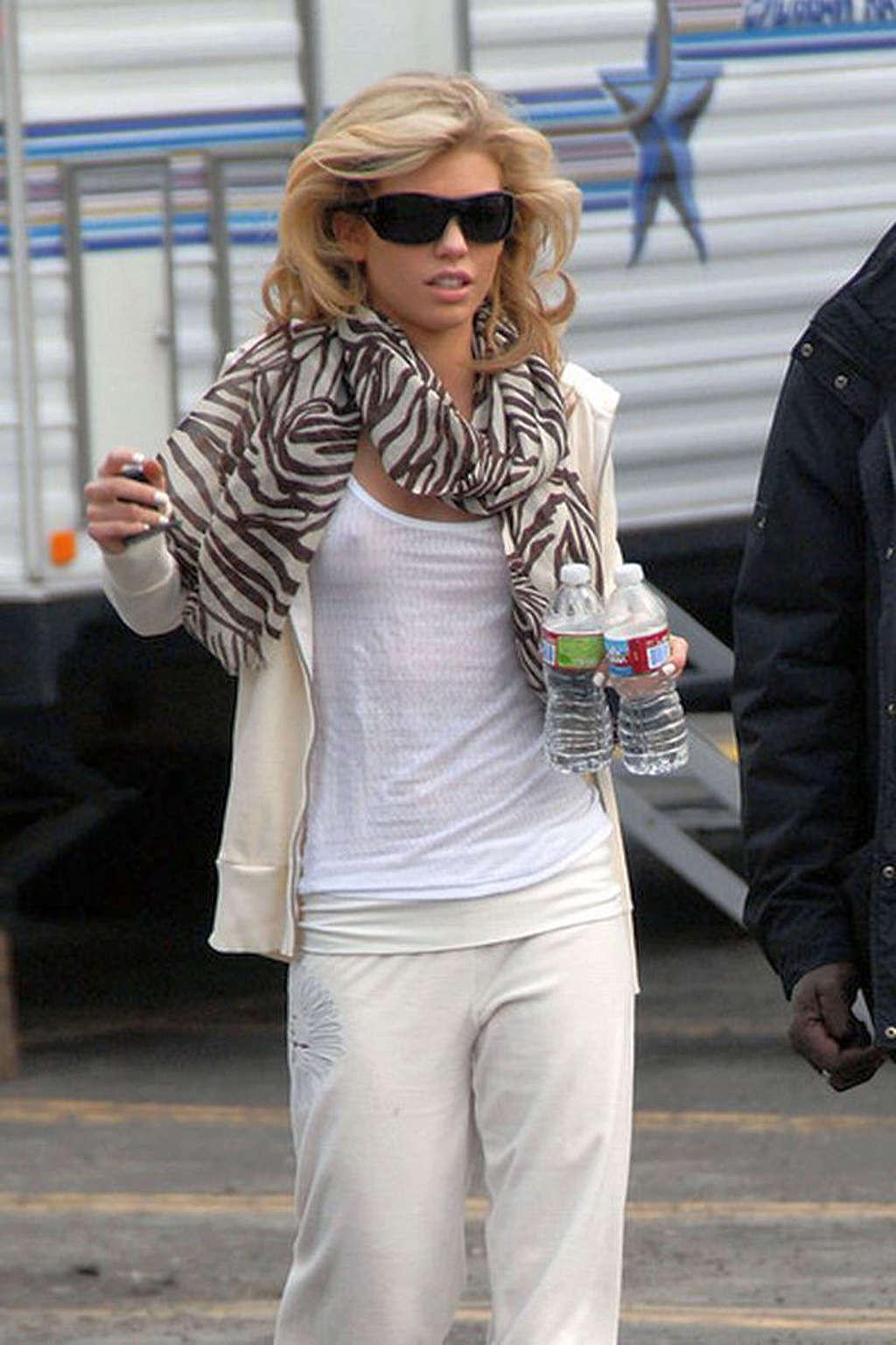 13P AnnaLynne McCord sexy and hot upskirt and nipple slip photos