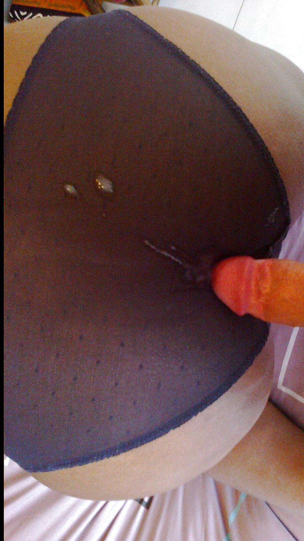 6P Cumshot on wife's panties
