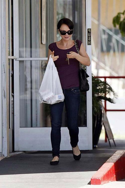 10P Christina Ricci nipple