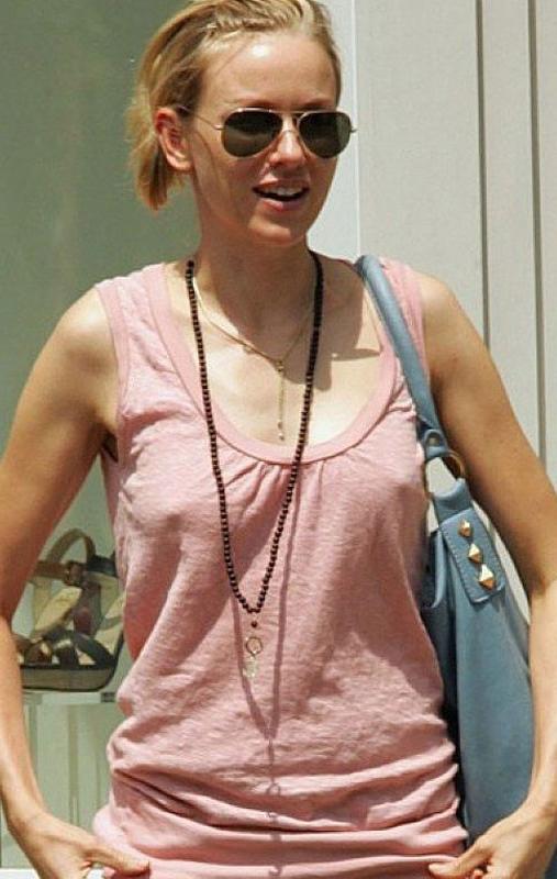 15P Naomi Watts gorgeous see thru hard nipples