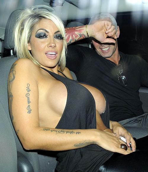 16P Jodie Marsh showing her nice big tits and nipple
