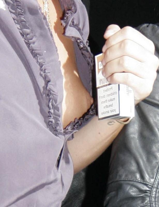 16P lily allen in hot nipple slips