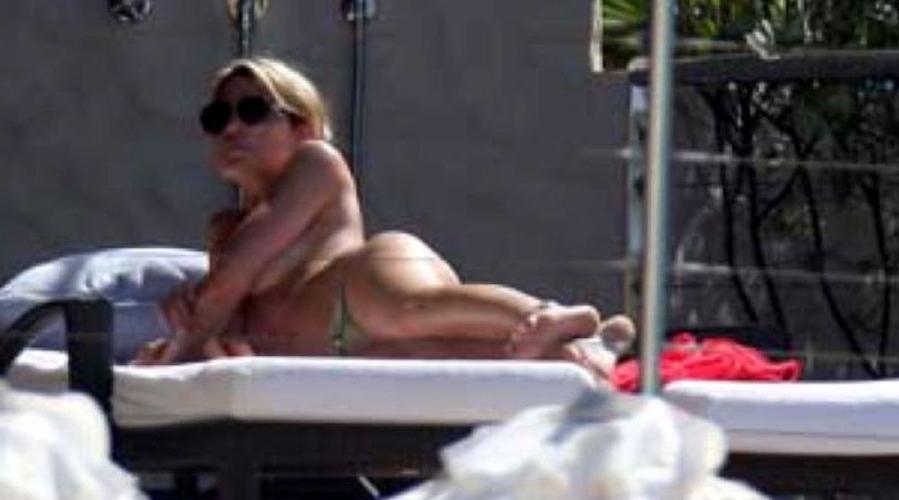 16P Abigail Clancy show her big tits and nipple slip
