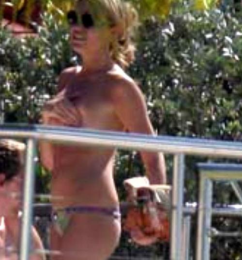 16P Abigail Clancy show her big tits and nipple slip