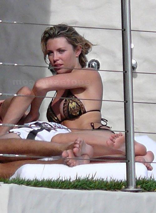 16P Abigail Clancy show her big tits and nipple slip