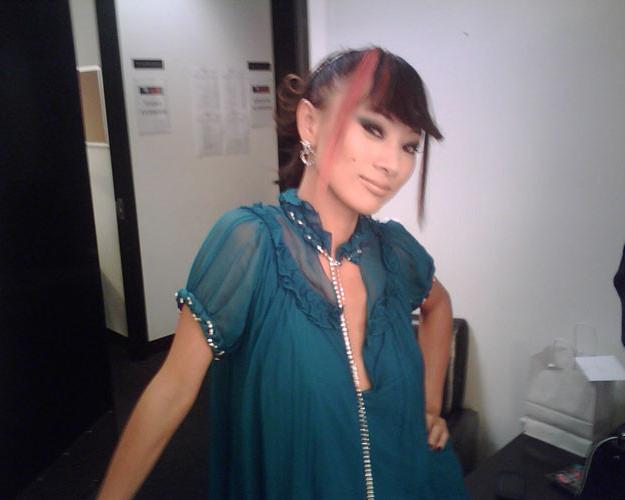 16P Bai Ling showing pussy and tits and nipple slip
