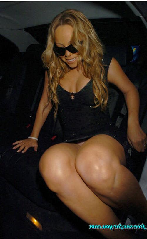 16P Mariah Carey show pussy on upskirt and tit slip paparazzi pics