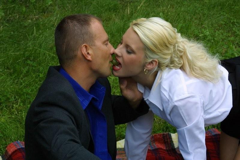 10P Horny blonde spreads her legs wide open and shows off her