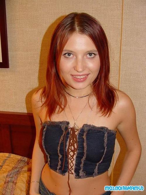 16P Redhead girl sucking and fucking