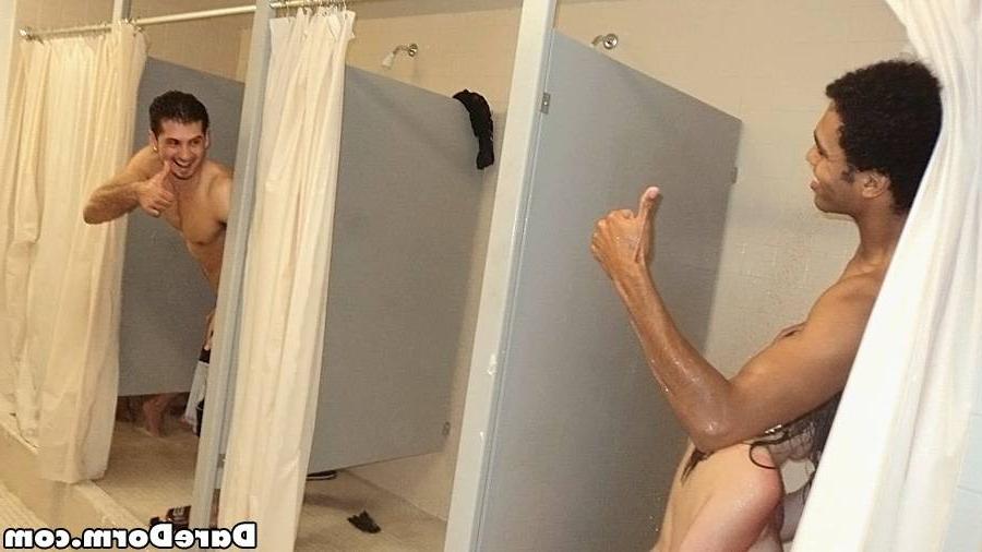 15P Naughty college girls taking shower in their dorm