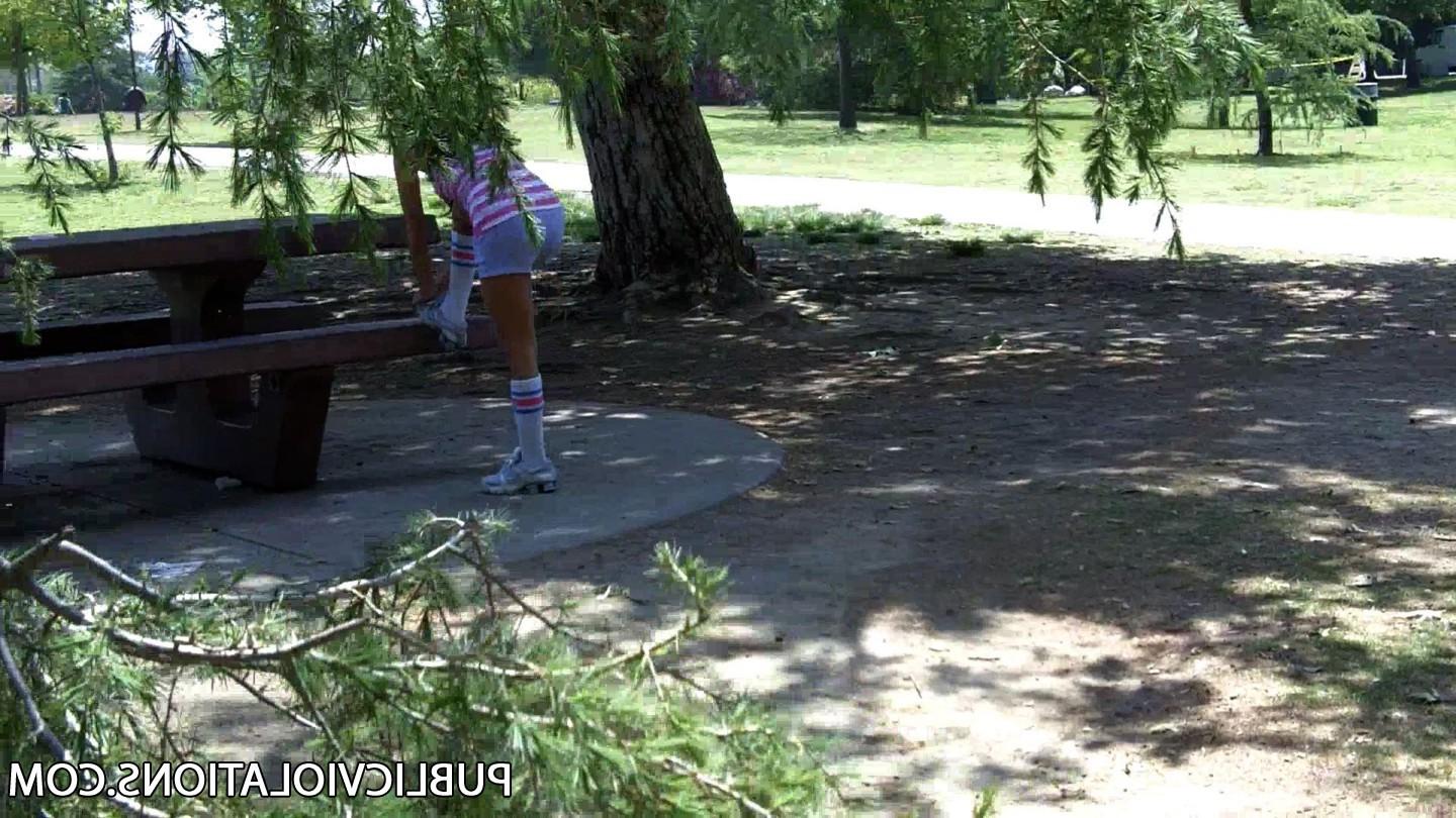 16P Violated babe in public exposed