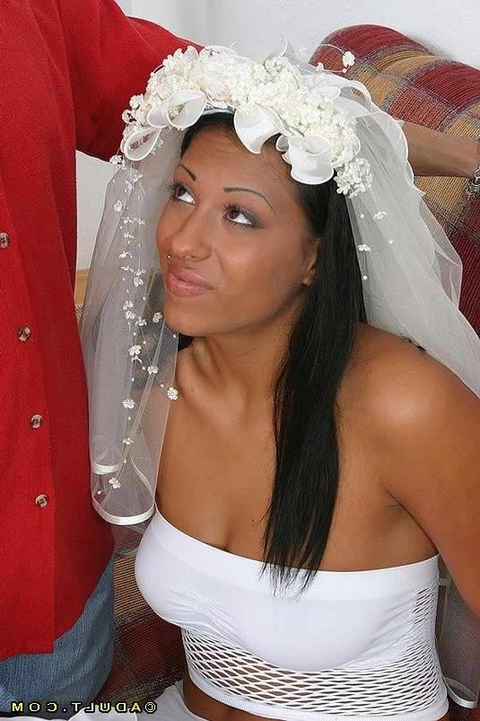16P girl in white veil lactating cock on her mouth