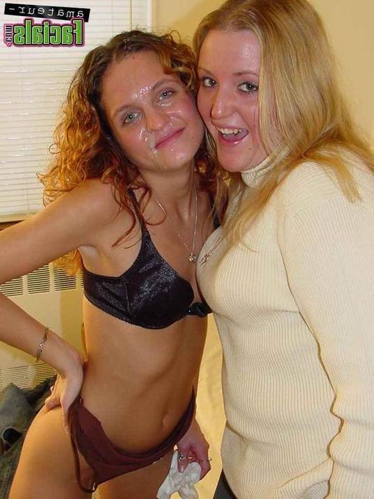 16P amateur redhead teen getting a facial cumshot