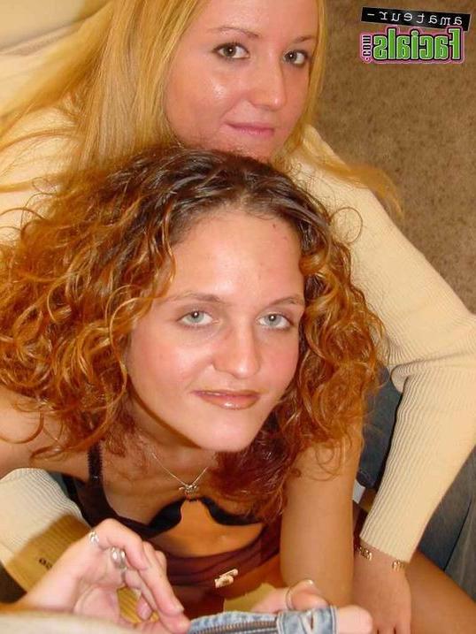 16P amateur redhead teen getting a facial cumshot