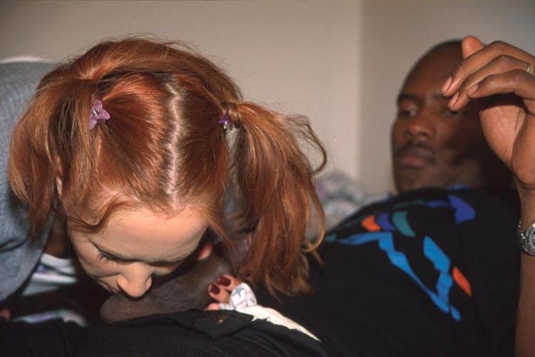 16P Redhead loves to suck black cock