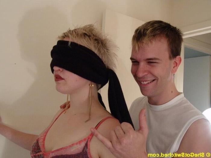 16P Blonde getting tricked into fucking another guy