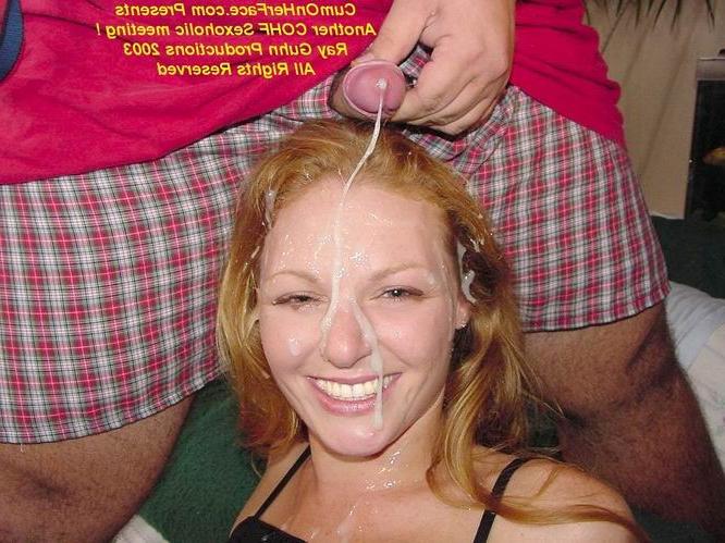 16P Redhead girl getting a group facial