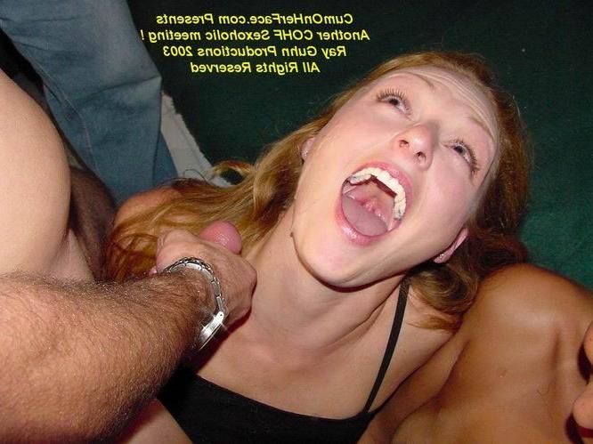 16P Redhead girl getting a group facial