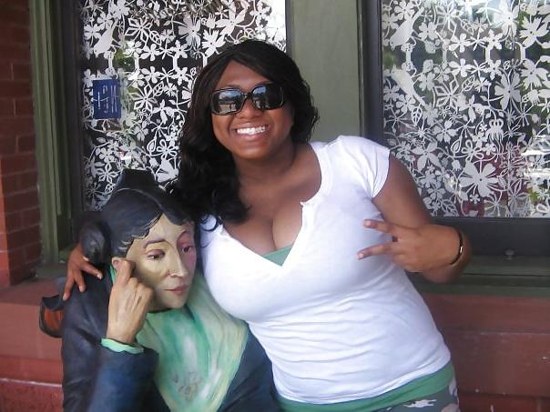 15P Big titty ebony black bbw Tamika