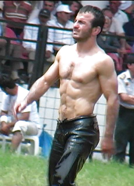 25P Turkish wrestlers 