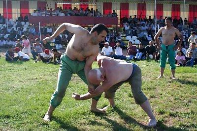 25P Turkish wrestlers 