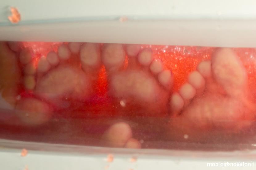 15P Foot Fetish, Lesbian Footing, Jello and Sploshing!!!!!