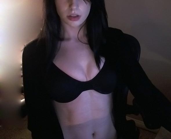 11P Kalindra Chan cleavage and cock shots