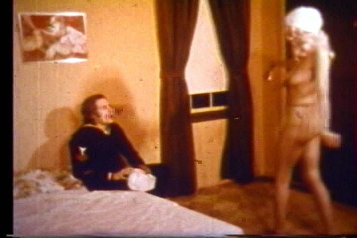 15P Classic Blond Chick With Hairy Pussy Getting Fingered By Sailor