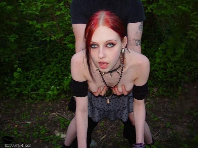 16P Graveyard Goth Gal Indurges Nasty Passions Outdoors