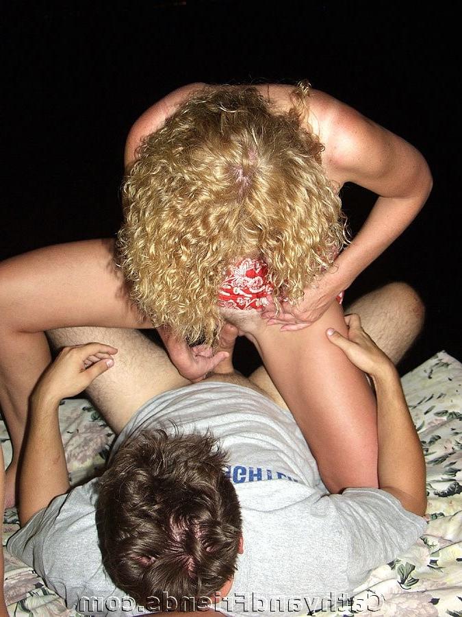 16P Girfriends fucked outdoors with party of friends watching