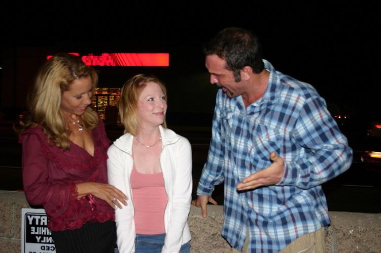 17P Nasty older couple seducing young amateur beauty into ffm