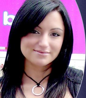 13P Gorgeous brunette with four black men